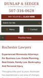 Mobile Screenshot of dunlaplaw.com